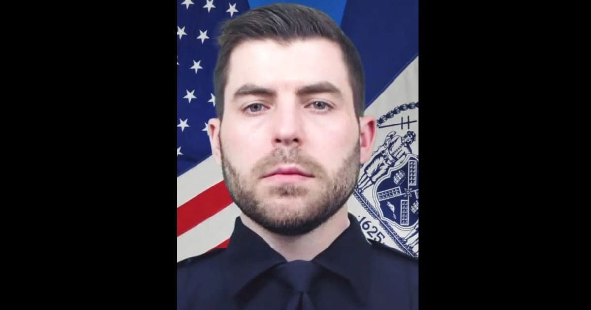 Hero City cop Jonathan Diller was gunned down during a routine traffic stop-gone-awry Monday night in Queens (NYPD)