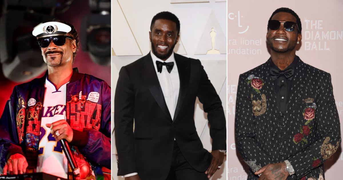 Snoop Dogg (L), Diddy (Center) Gucci Mane (R) (Getty Images)