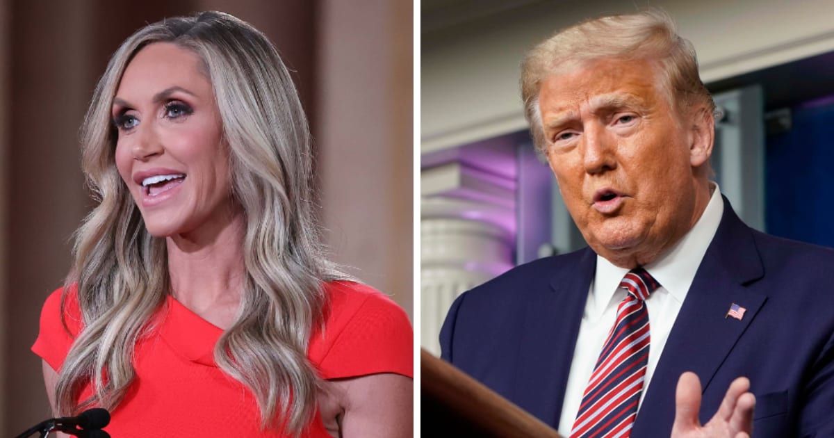 Lara Trump stated RNC does not support funding Donald Trump's mounting legal fees (Getty Images)