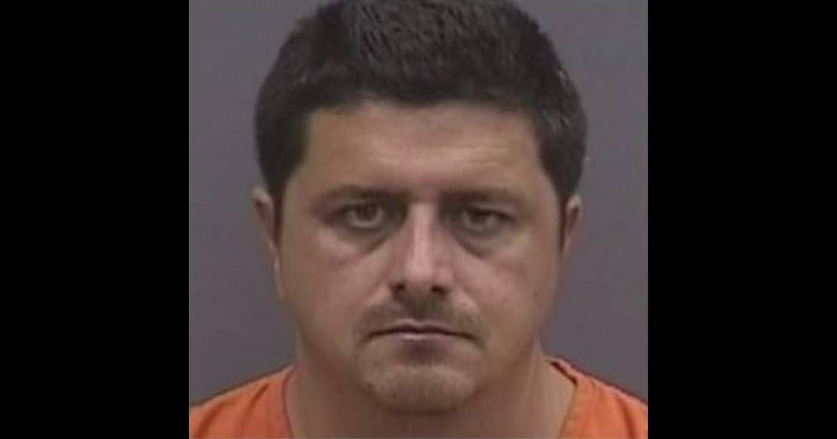 Edgardo Perez was arrested after two hit-and-run incidents (Falkenburg Road Jail)