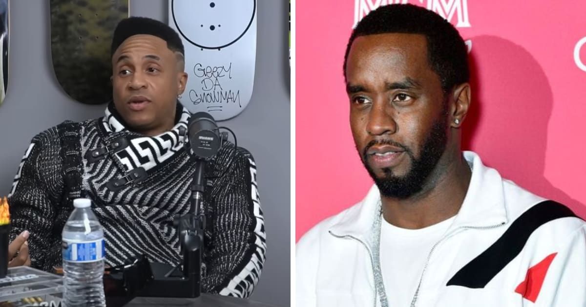 Orlando Brown defends Sean 'Diddy' Combs as rapper faces multiple serious accusations (screengrab/NoJumper/YouTube, Getty Images)
