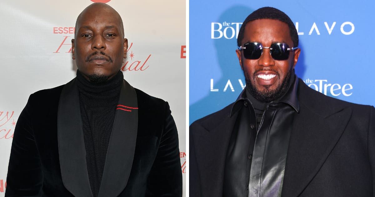 Tyrese Gibson reportedly praised Diddy in a now-deleted lengthy post on his Instagram (Getty Images/ Paras Griffin and Dave Benett)