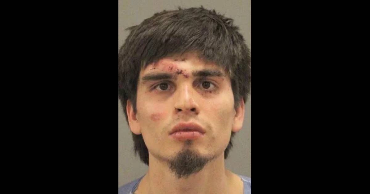 Christian Soto, 22, has been arrested and charged with multiple counts (WIFR video screengrab)