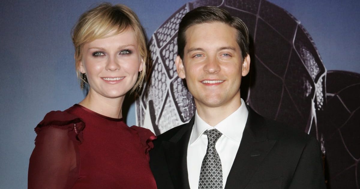 Kirsten Dunst and Tobey Maguire during Spider-Man 3 Paris Premiere - at Le Grand Rex Theater (Photo by Toni Anne Barson Archive/WireImage)