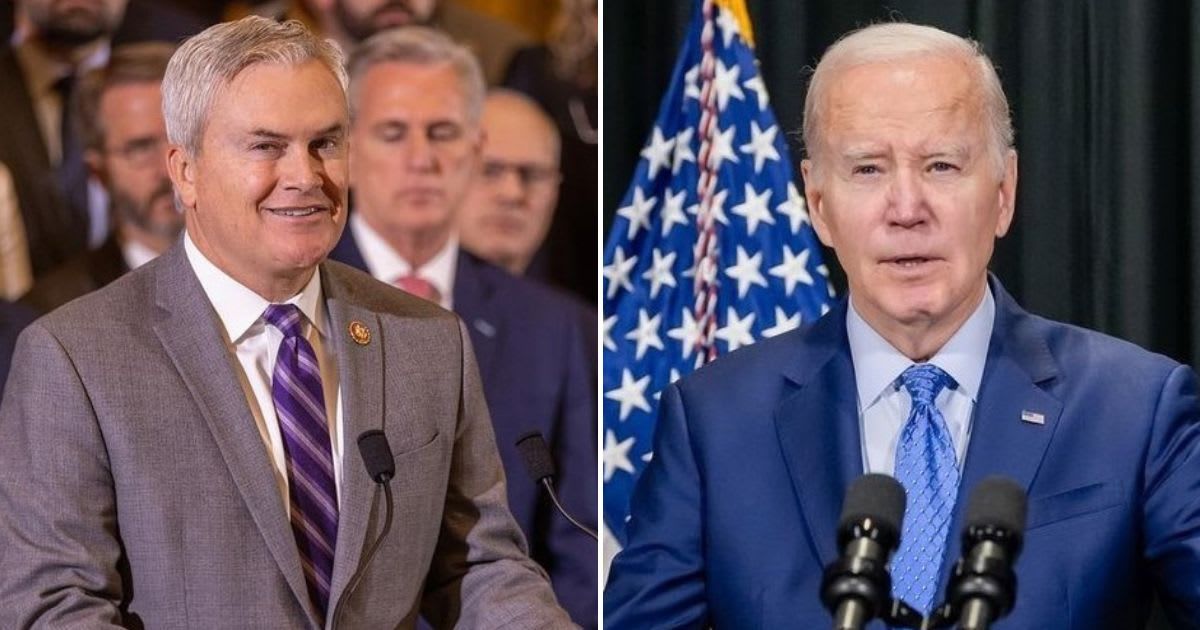 James Comer urges President Joe Biden to testify in inquiry led by House GOP in April  (@congressmancomer, @potus/Instagram)