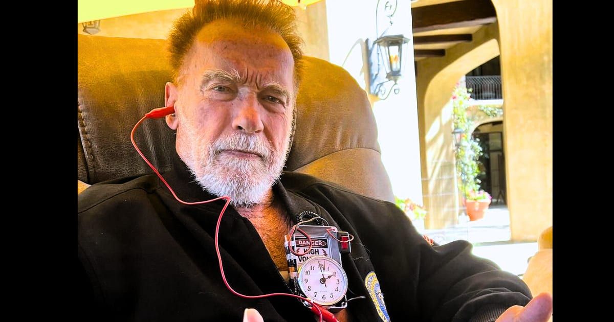 Arnold Schwarzenegger shared his first picture after pacemaker implant and assured fans not to worry about him (Instagram/@schwarzenegger)