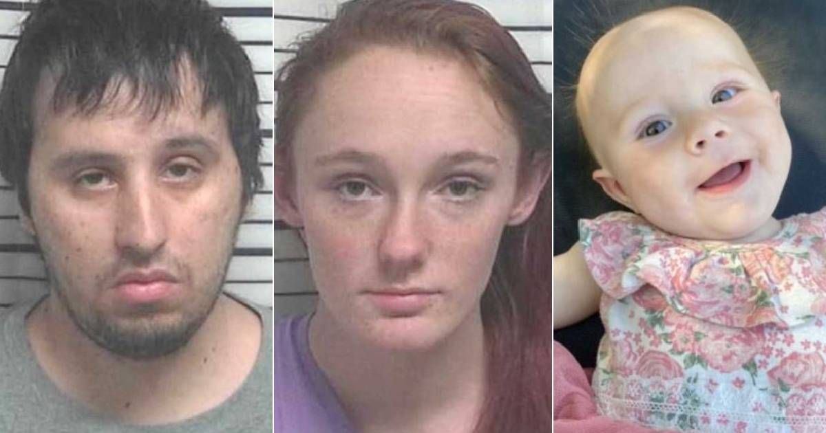 Wyoming couple Tevin Medina and Bailey Bettinson were charged with the murder of Little Renezmae Medina (Unita County Sheriff's Office, Crandall Funeral Home)