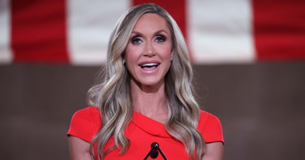 People on the internet had mixed reactions as DNC released a diss track aiming at Lara Trump (Getty Images)