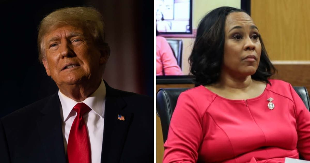 Donald Trump requested appeals to court to overturn Fani Willis' continuation in Georgia election interference case (Getty Images, Alyssa Pointer-Pool/Getty Images)