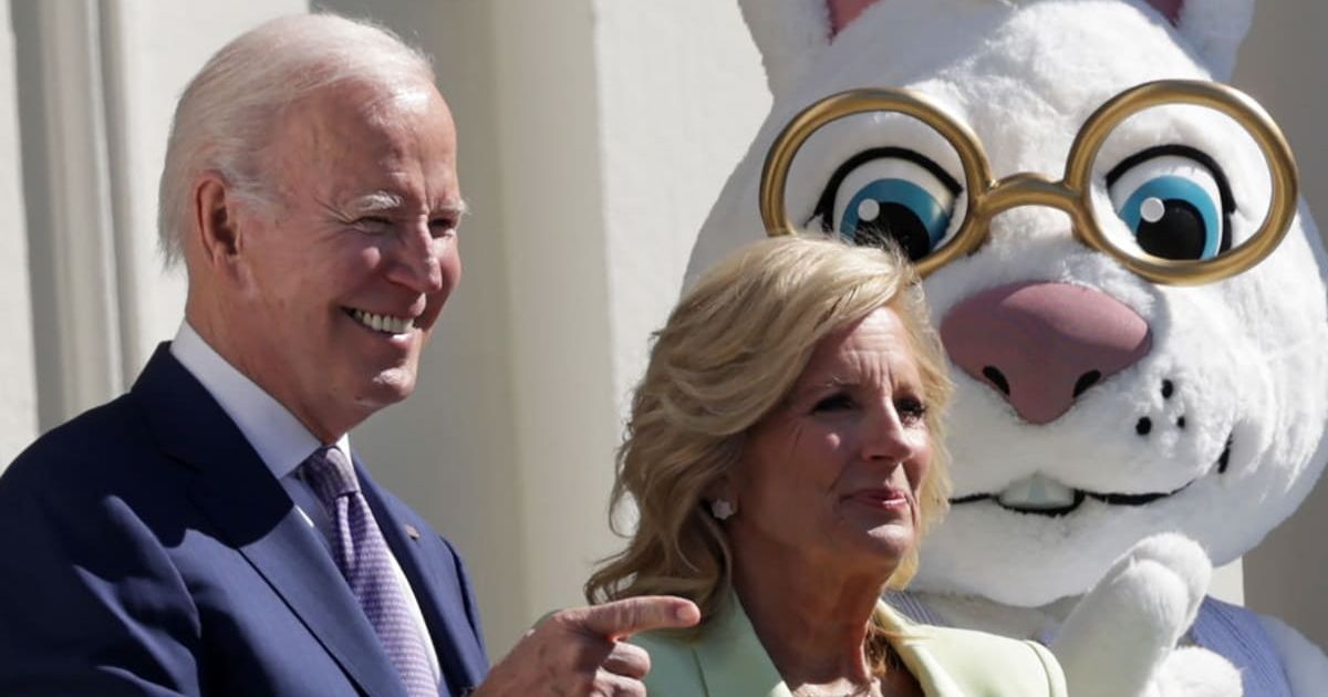 Joe Biden and Jill Biden are set to host the annual White House Easter events (Getty Images)