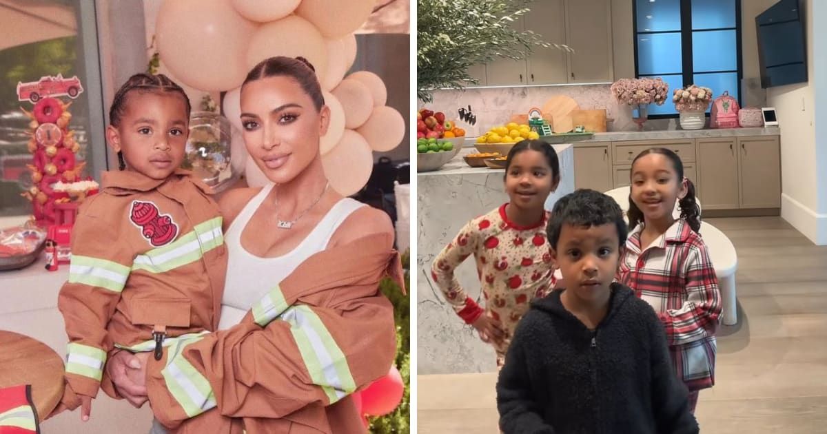 Kim Kardashian's son, Psalm, looked more mature as he danced alongside True and Chicago  (@kimkardashian, @khloekardashian/Instagram)