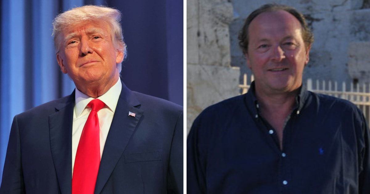 Donald Trump's ex-aide Neil Hobday showed regret over brokering ex-POTUS' Scottish golf course (Getty Images, Neil Hobday/Facebook)