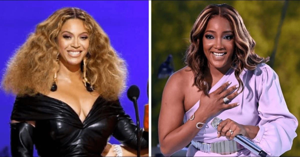Beyonce pays tribute to Mickey Guyton following the release of her country music album 'Cowboy Carter' (Getty Images, Instagram/@mickeyguyton)