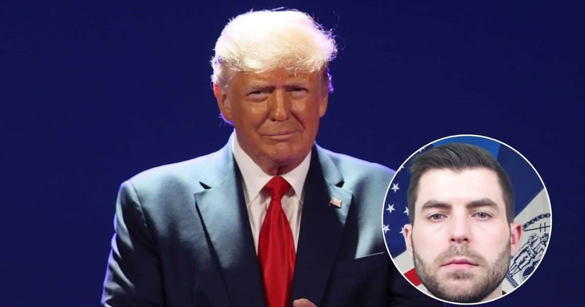 Donald Trump gave his sympathies to the bereaved family during Jonathan Diller’s wake (Getty Images, NYPD)