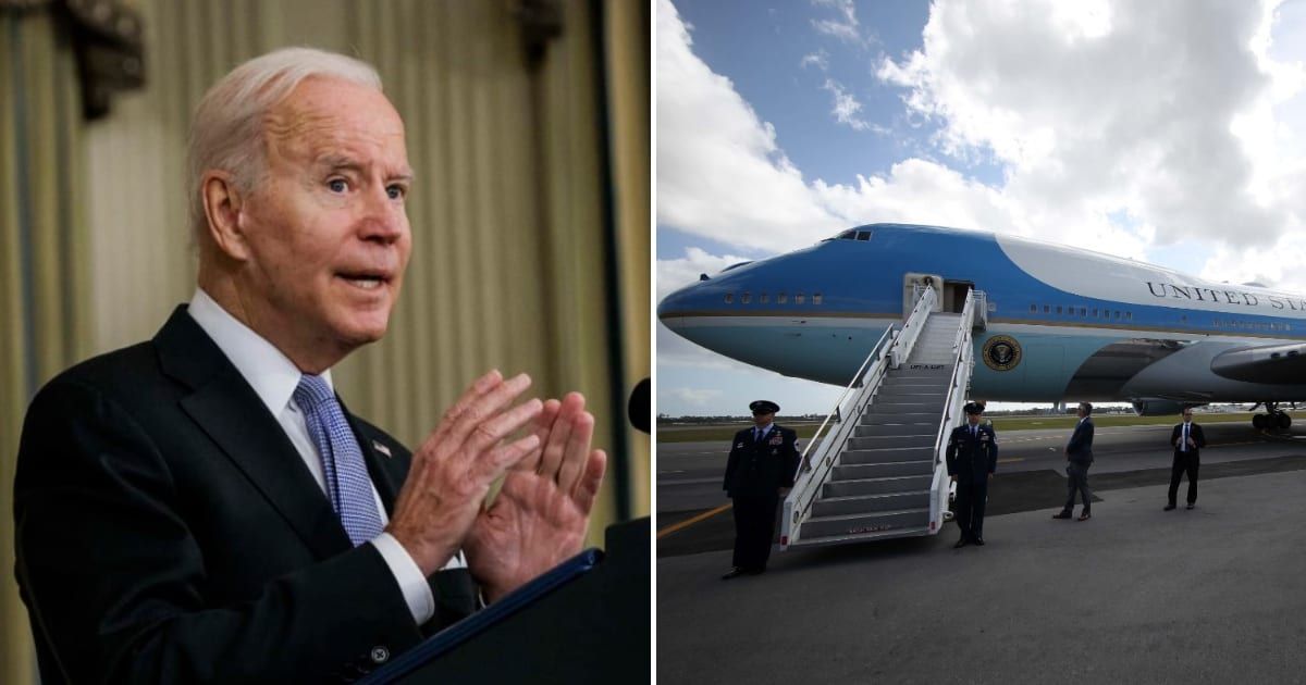 Joe Biden gets mocked after a report claims 'rampant thievery' by White House correspondents (Getty Images)