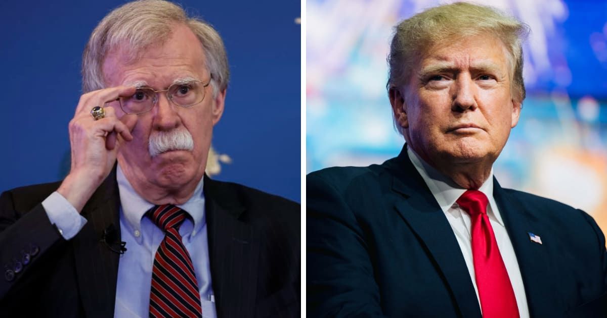John Bolton claimed Donald Trump lacked the intellect to be a dictator (Getty Images)