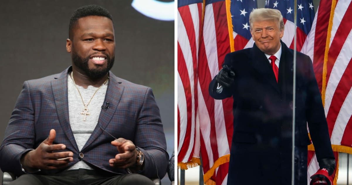 50 Cent once again commented about Donald Trump (Getty Images)
