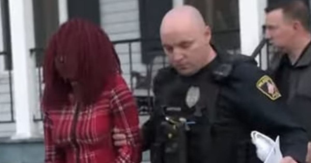 Lataya Powell stands accused of her mother's murder (WBRE/Screengrab) 