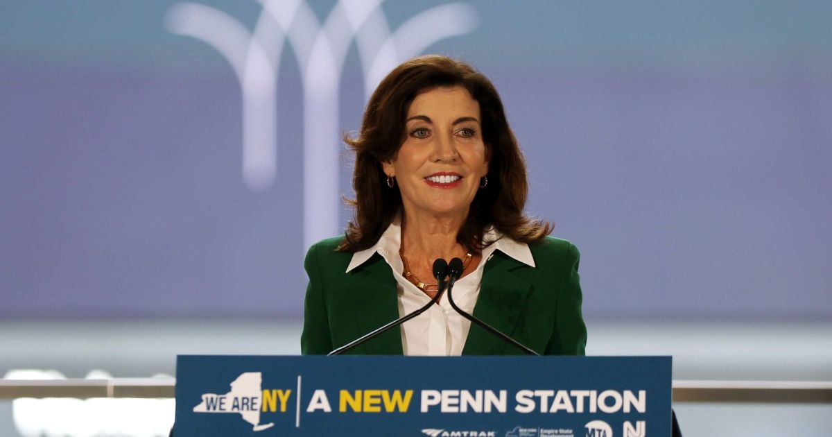 Gov Kathy Hochul is seeking a major package of legislation meant to develop more housing in the Empire State (Getty Images)