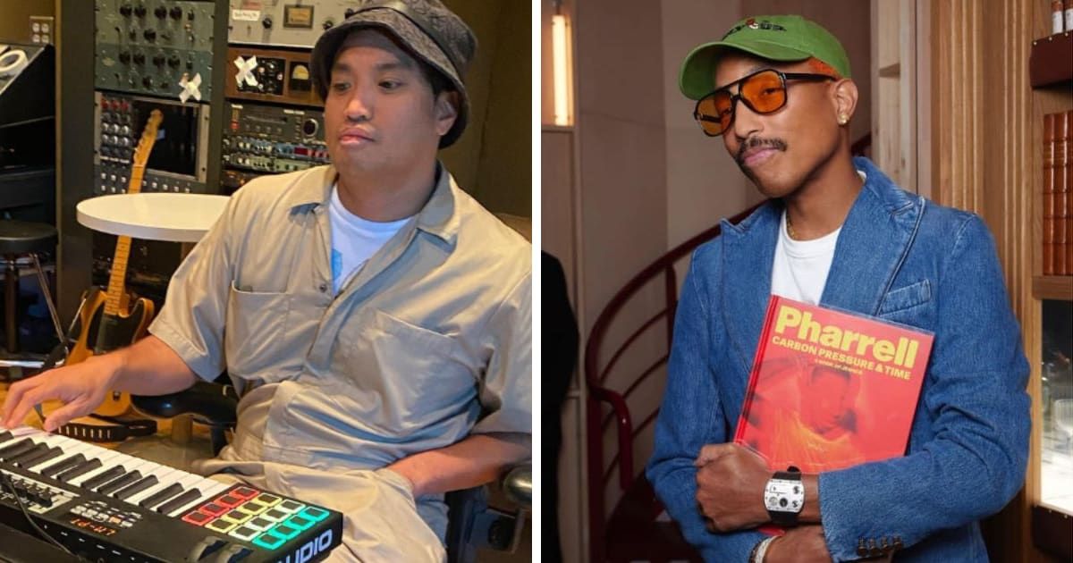 Chad Hugo and Pharrell Williams are part of songwriters' Hall of Fame (@chadhugo, @pharrell/Instagram)