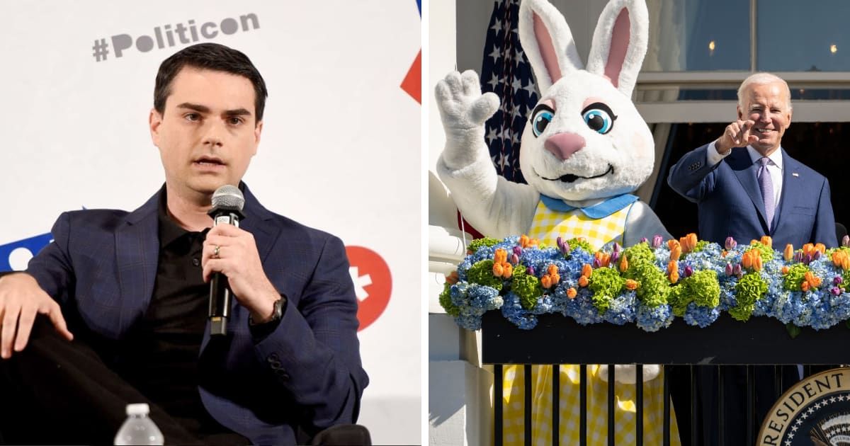 Joe Biden's proclamation of Easter Sunday as 'Transgender Day of Visibility' was slammed by Ben Shapiro (Getty Images)