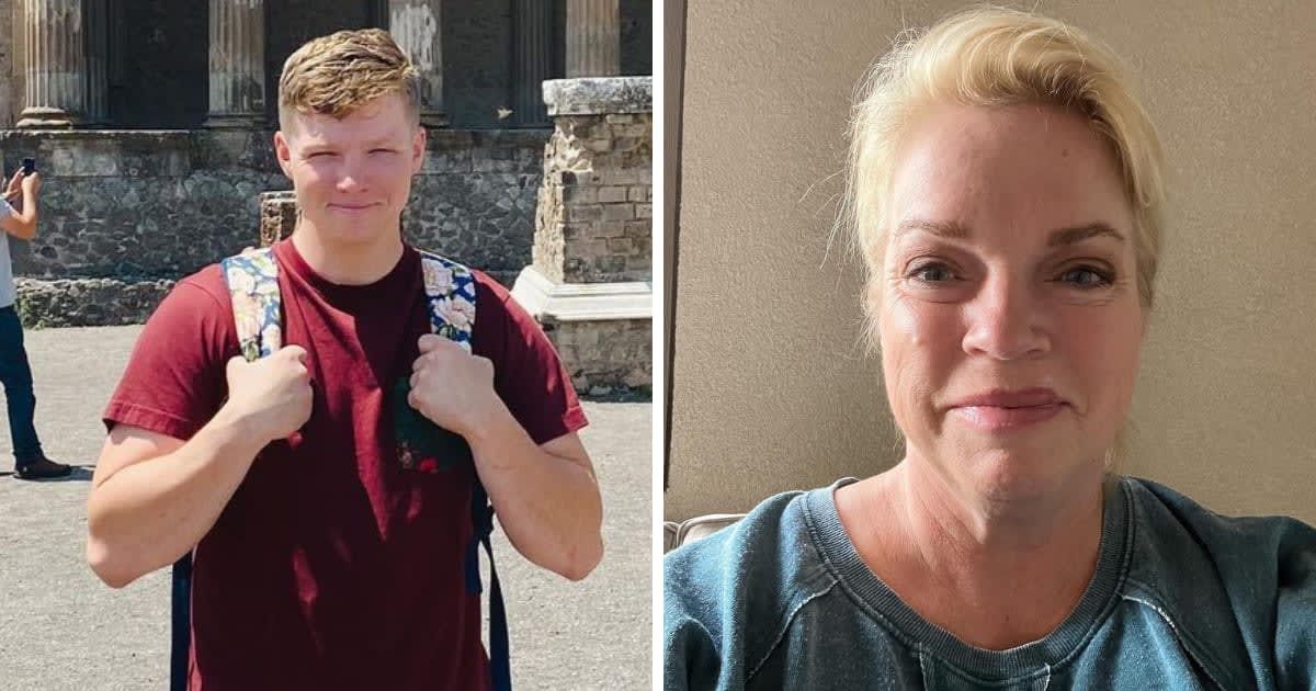 'Sister Wives' star Janelle Brown has addressed 'snarky' comments as Robert Garrison Brown is honored by family and National Guard unit (Instagram/@robertthebrown and @janellebrown117)