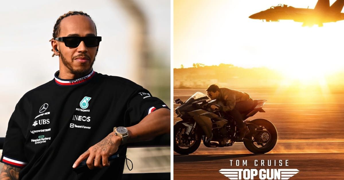 Lewis Hamilton regrets his decision to decline Tom Cruise's offer for a role in 'Top Gun: Maverick' (Getty Images, Paramount Pictures/X)