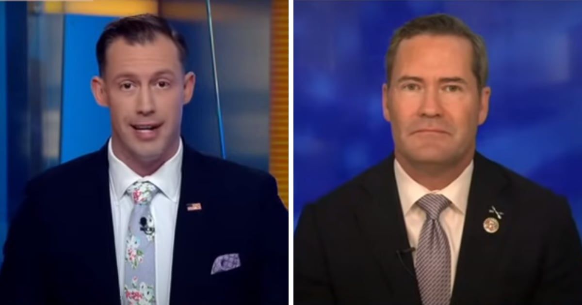 Co-host Joey Jones and Rep Michael Waltz on the March 31, 2024 episode of 'Fox & Friends' (Screengrab/Fox News)