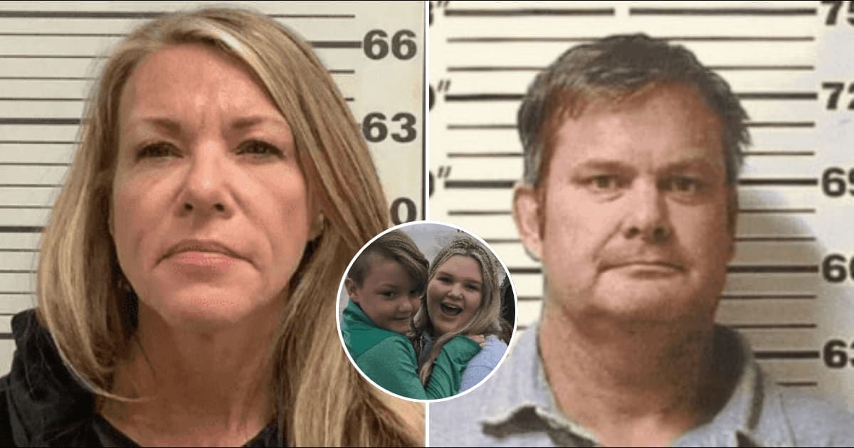 Chad Daybell is accused of killing Lori Vallow's two children, a crime for which she's already serving a life sentence (Madison County Jail, Idaho Police Department, Facebook)