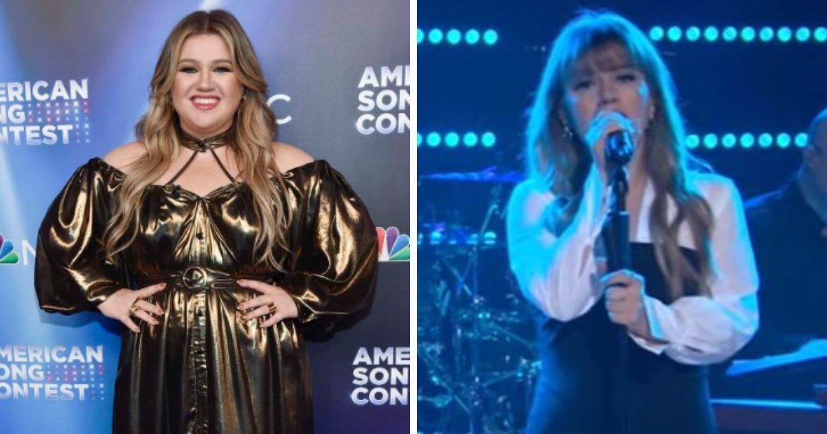 Internet stunned by Kelly Clarkson's weight loss (Getty Images and YouTube/The Kelly Clarkson Show)