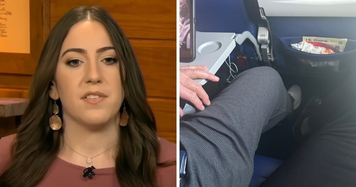 Chaya Raichik posted an image of the supposed co-passenger while slamming Southwest Airlines (Fox News/YouTube, Chaya Raichik/X)