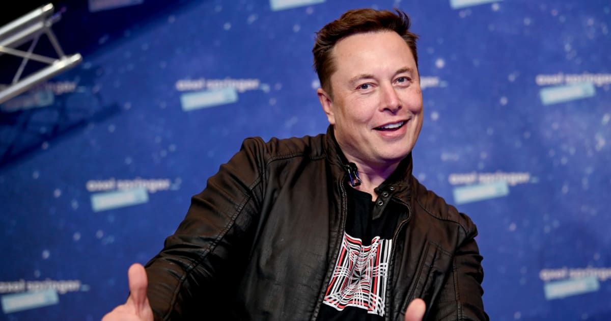 It didn't take long for keen-eyed observers to notice that Musk's April Fool's joke was not entirely original (Getty Images)
