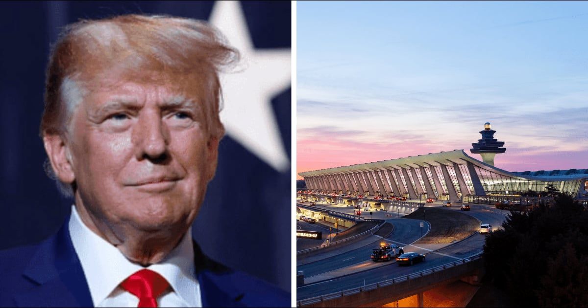 House Republicans introduce bill to rename Dulles Airport after Donald Trump (Getty Images, X/@Dulles_Airport)