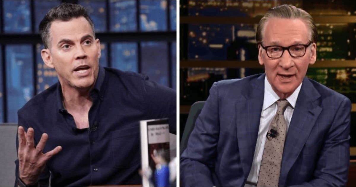 Steve-O said Bill Maher's refusal to not smoke pot during his podcast interview was a 'dealbreaker' (Instagram/@steveo, Real Time/YouTube Screengrab)