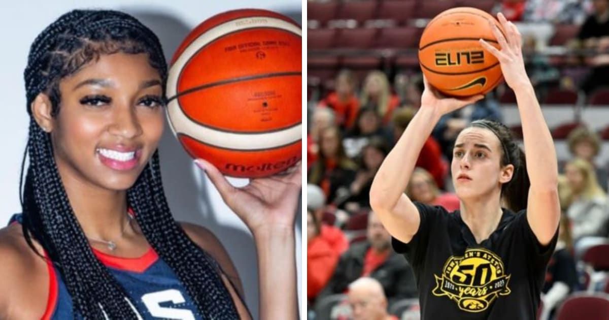 Angel Reese made it clear that she doesn't have any beef with Caitlin Clark (@angelreese10/Instagram, Getty Images)