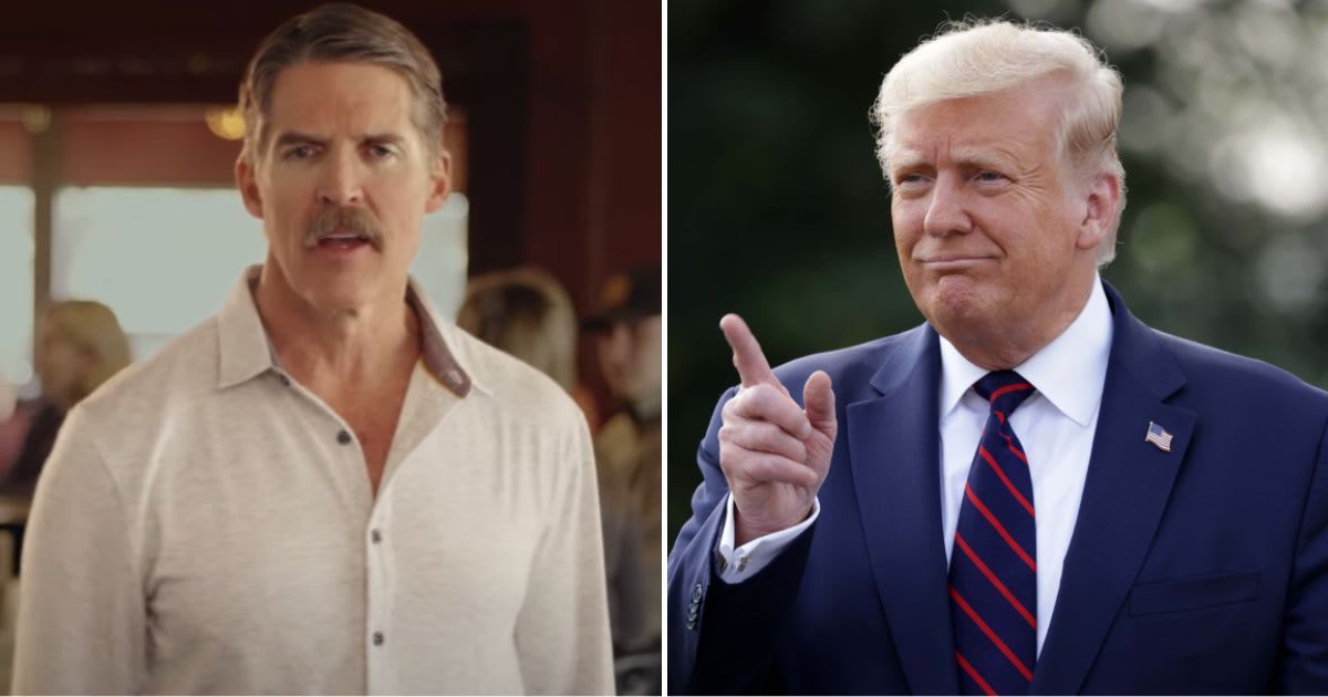 Eric Hovde has total and complete endorsement of Donald Trump (Eric Hovde/YouTube, Getty Images)
