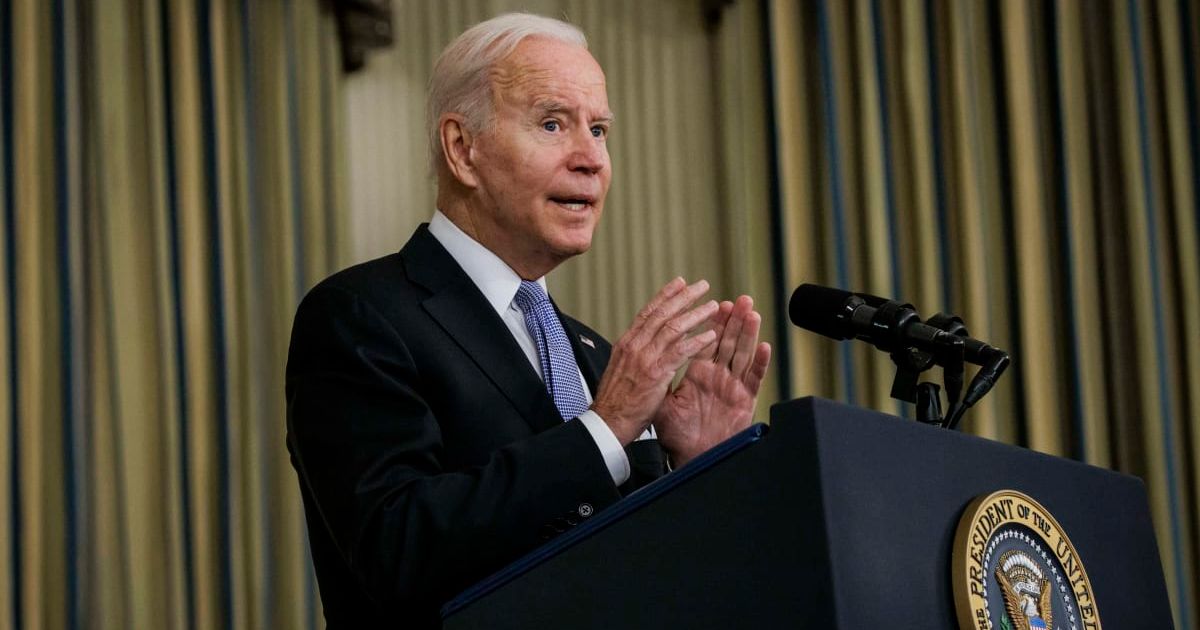 President Joe Biden pushed for the extension of the Affordable Connectivity Program on April 3, 2024 (Getty Images)