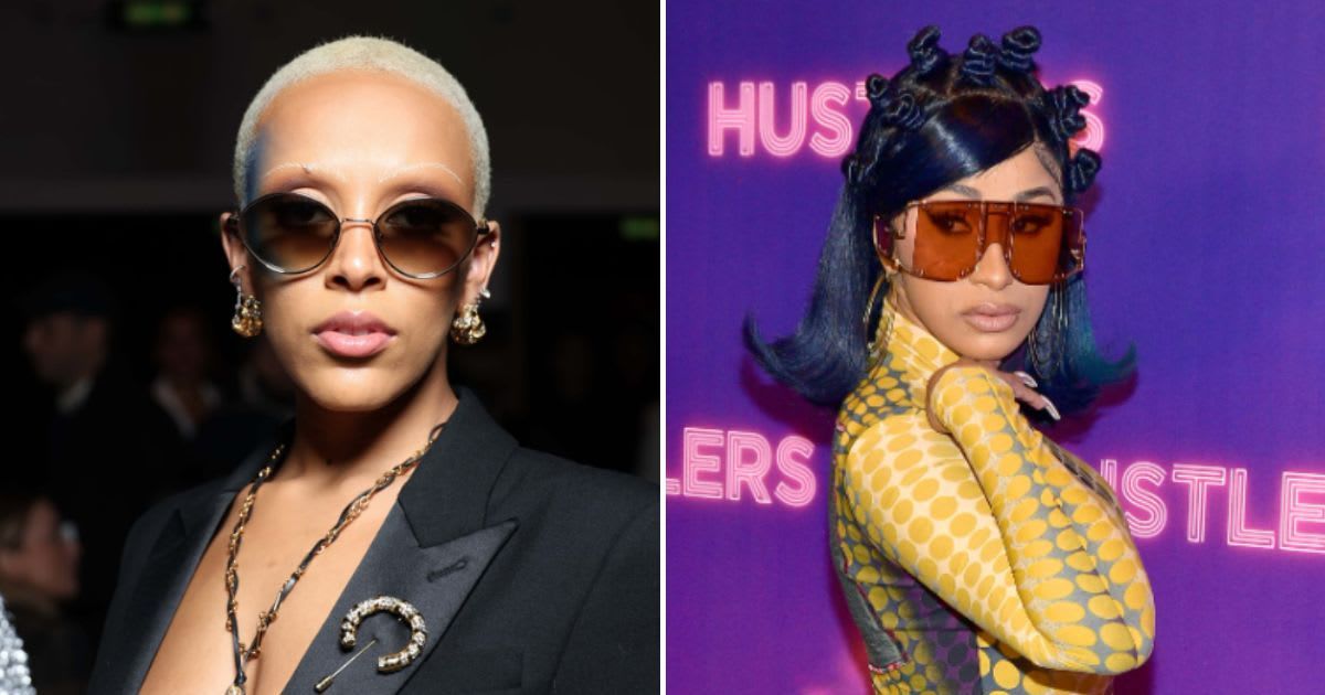 Doja Cat denies dissing Cardi B in her upcoming album 'Scarlet 2' (Getty Images)