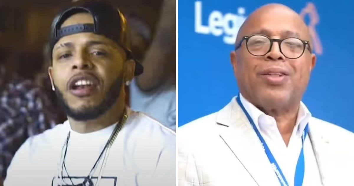 Dominican Republic politician Alfredo Pacheco's son El Pikante was killed on Monday (X/YouTube)