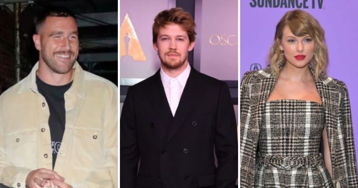Swifties compared Travis Kelce with Taylor Swift's ex Joe Alwyn (Getty Images)