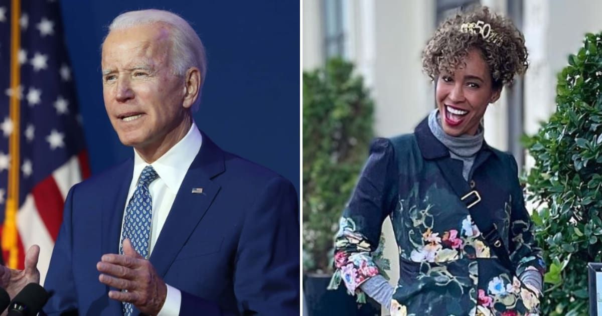Joe Biden's interview on ESPN was 'heartbreaking' reveals former Sage Steele (Getty Iamges, sagesteele/Instagram)