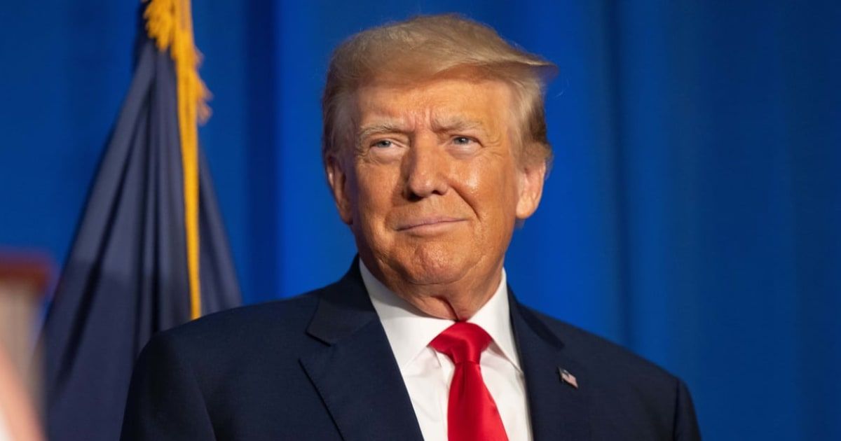 Former President Donald Trump and GOP raised more than $65 million in March for his election campaign (Getty Images)