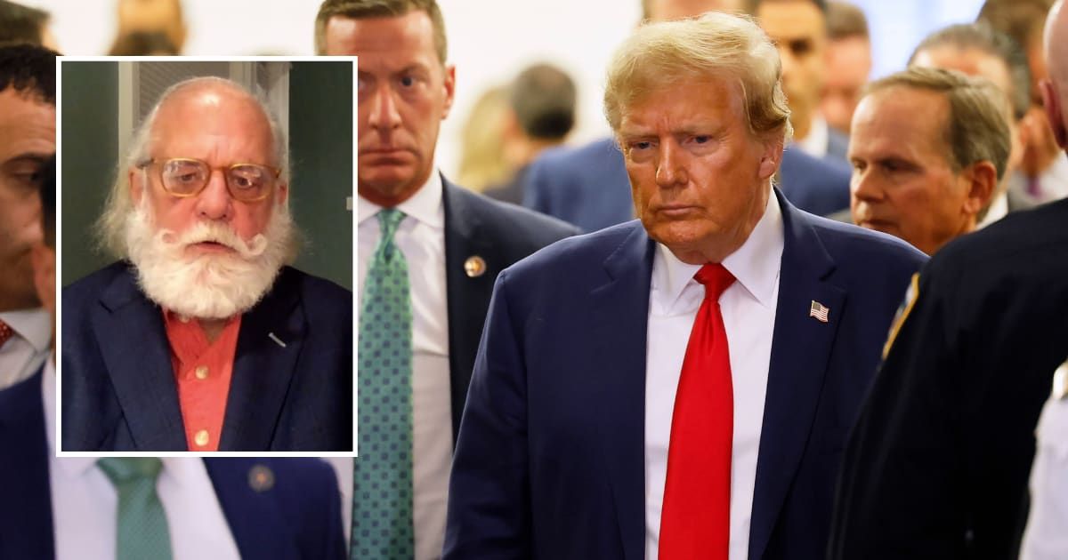 Former White House attorney Ty Cobb (inset) has made bold predictions regarding the case involving former president Donald Trump's mishandling of classified documents (Getty Images and CNN/YouTube)