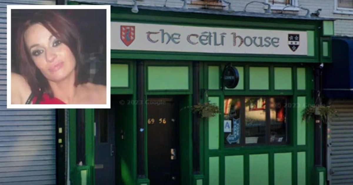 Sarah McNally told friends that her relationship was not going well before she was stabbed to death by her ex-boyfriend (Facebook/Google Maps)