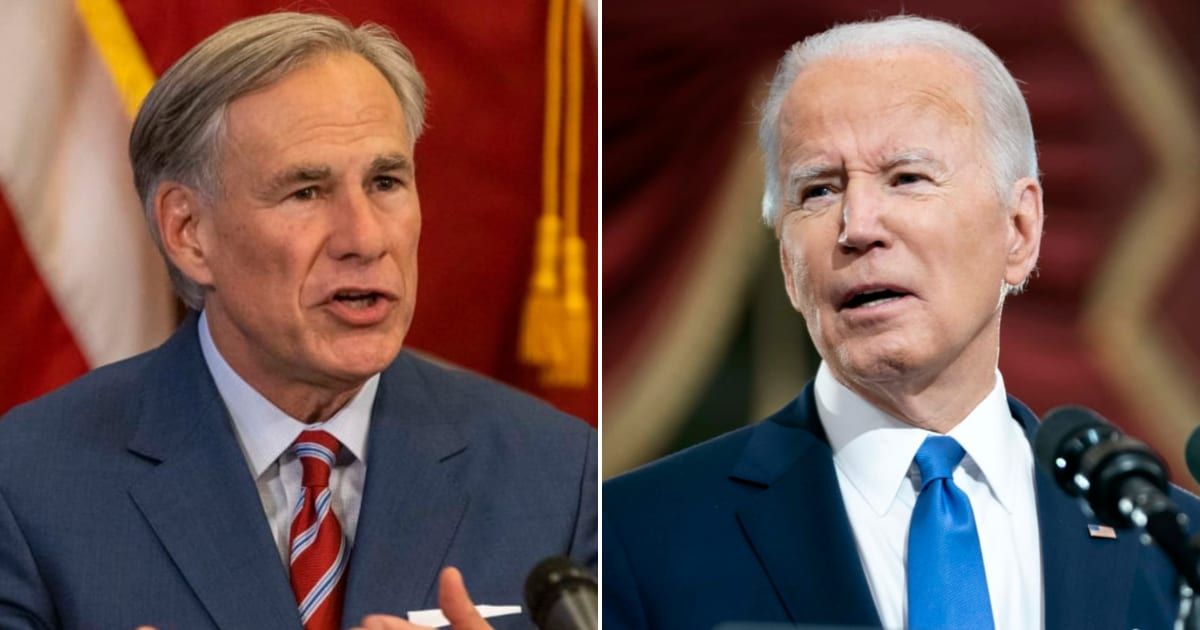 Texas Governor Greg Abbott lambasted the Biden administration over the rising number of Americans killed by undocumented migrants (Getty Images)