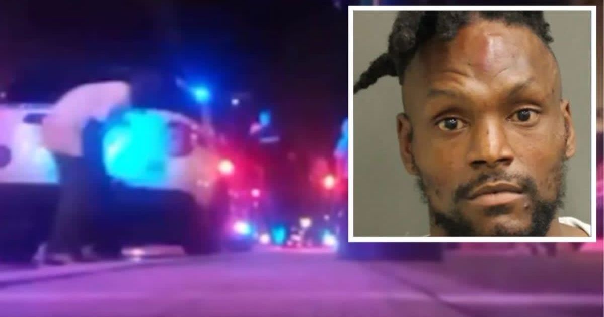 William McClish attacked two Orlando police officers in a video he streamed on Facebook Live (Orlando Police Department)