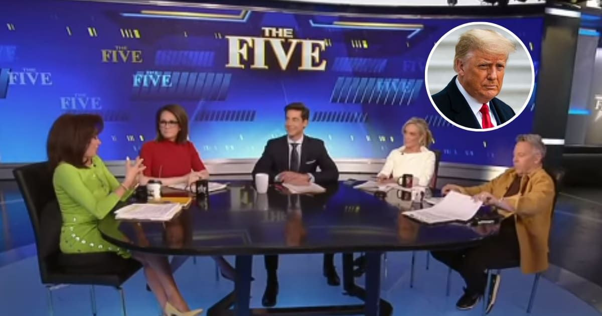 Donald Trump's Spotify playlist ignited a conversation about the connection between music preferences and political identity on 'The Five' (@FoxNews/YouTube, Getty Images)