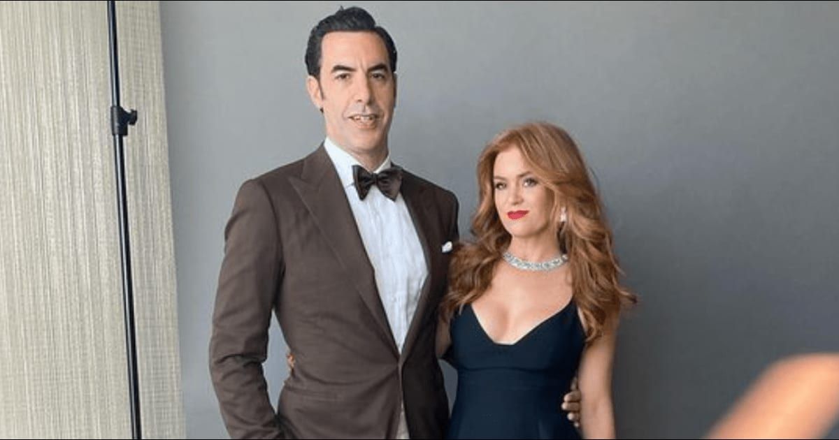 Sacha Baron Cohen and Isla Fisher announced their separation on an April 5 social media post (Instagram/@islafisher)