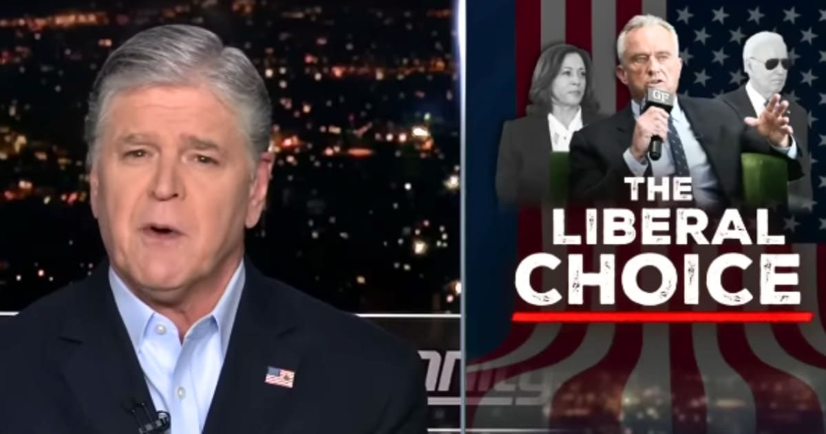Fox News host Sean Hannity breaks down RFK Jr's 'radical' positions while delivering a fiery monologue on 'Hannity' (Fox News/YouTube)