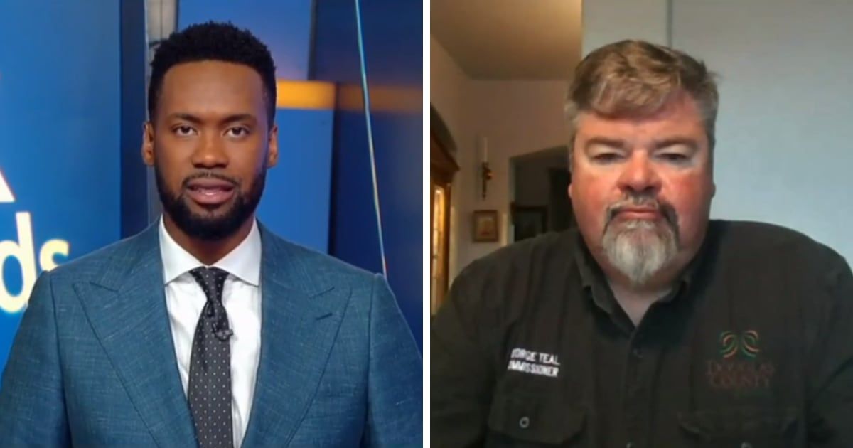 Lawrence Jones and George Teal on the April 4, 2024 episode of 'Fox & Friends' (Screengrab/Fox News)
